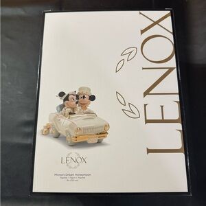 Lenox Disney Showcase Minnie’s Dream Honeymoon Porcelain Figure